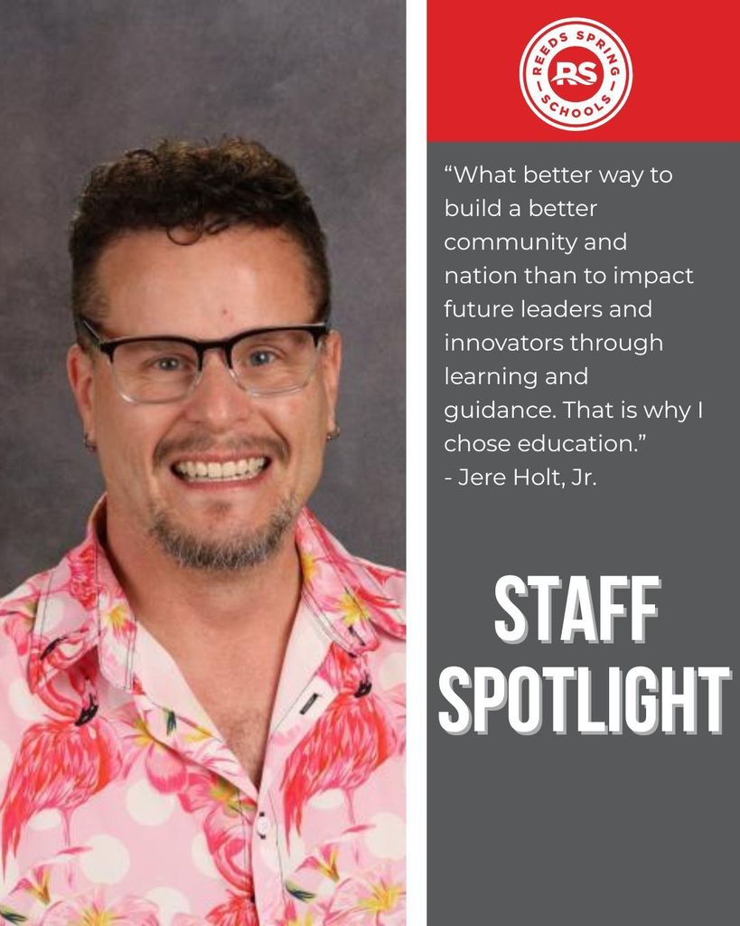 Staff Spotlight October Jere Holt