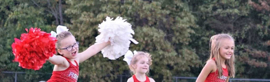 smiling cheerleader