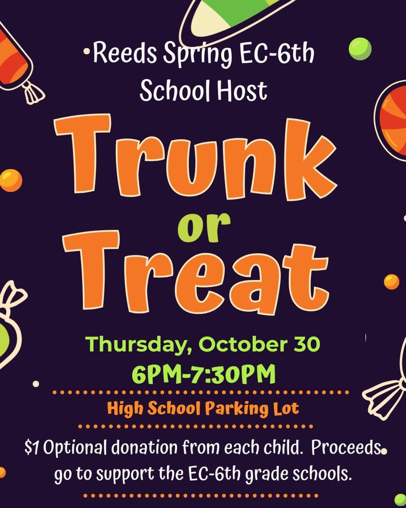 trunk or treat flyer