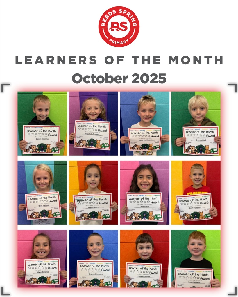 Learners of the Month for October 2025