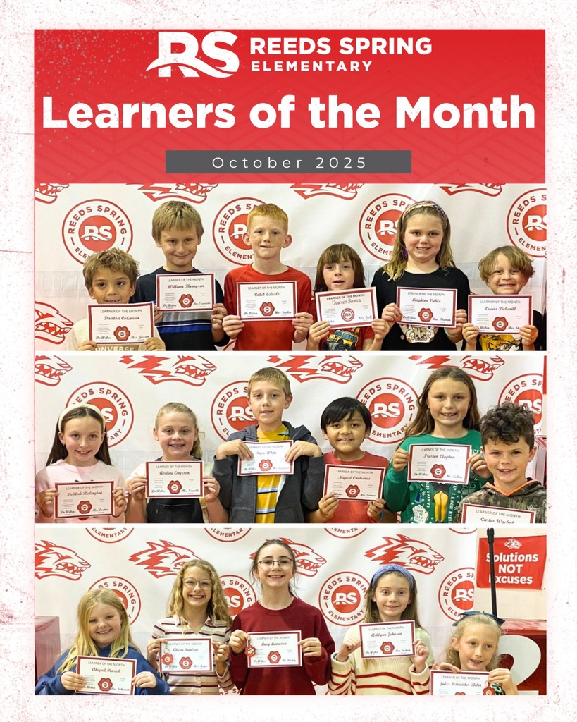 ES learners of the month