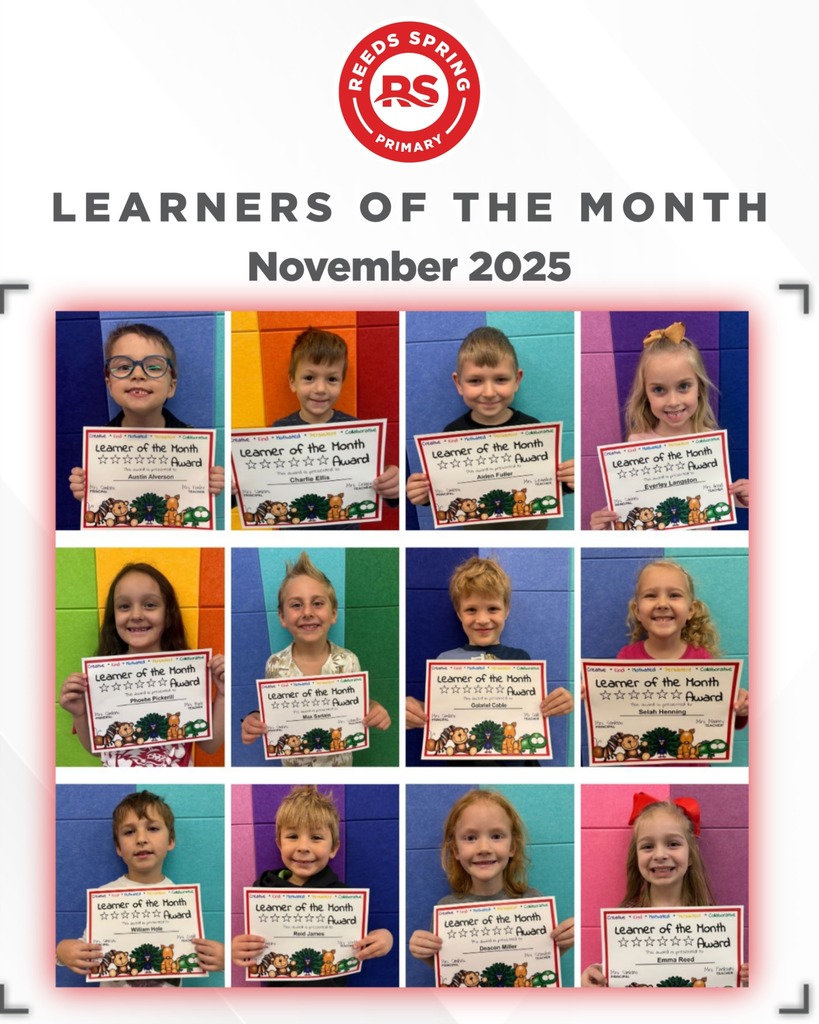Primary Learners of the Month