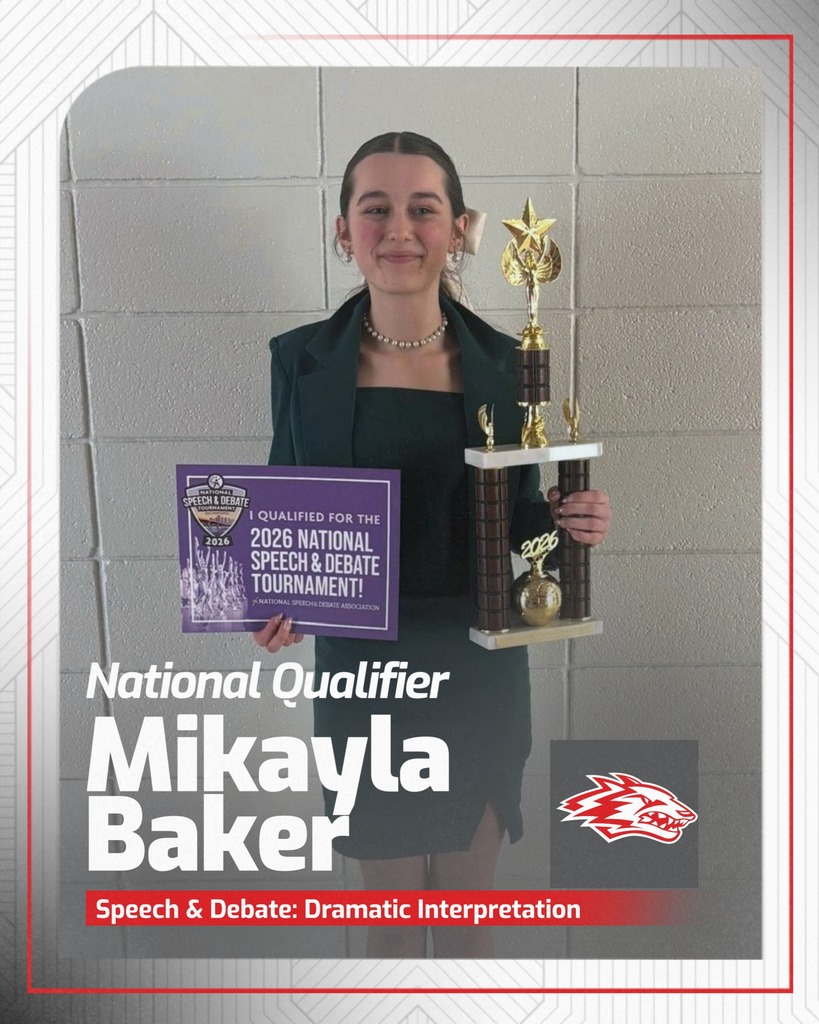 Mikayla holding trophy and certificate