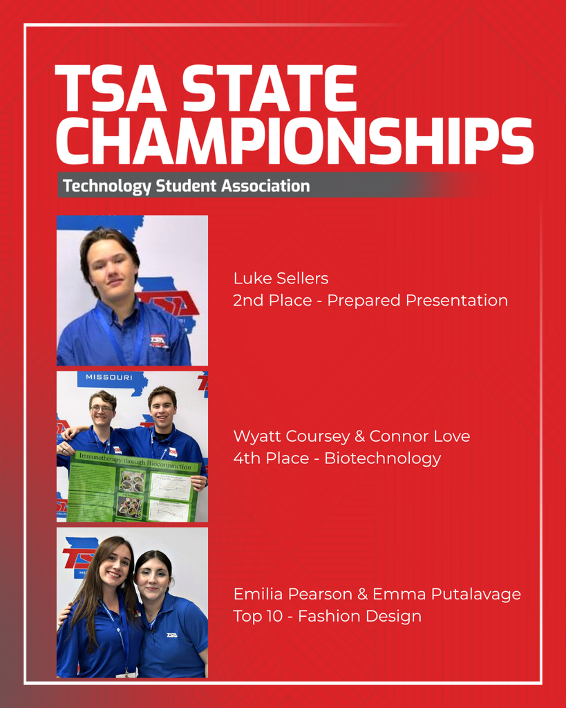 Luke Sellers, Wyatt Coursey, Connor Love, Emilia Pearson, and Emma Putalavage