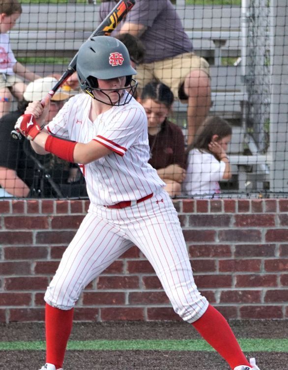 Brynlee Halford at bat