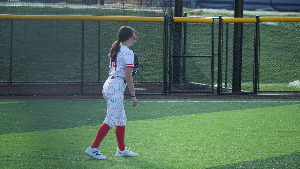 Maddie Reynolds in right field