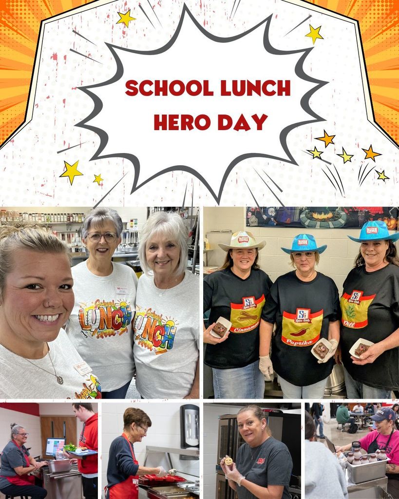 Collage of our food service workers
