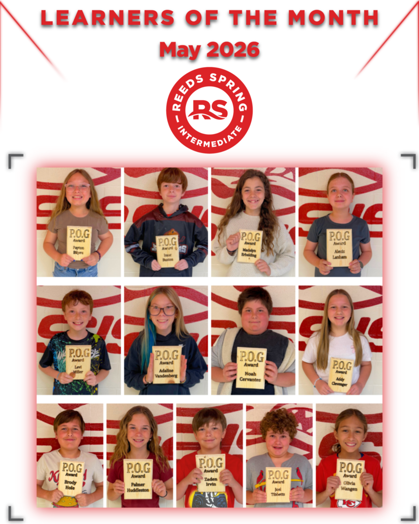 Payton Bilyeu, Isaac Buxton, Madelyn Erbelding, Alexis Lanham, Levi Miller, Adaline Vandenberg, Noah Cervantes, Addy Clevenger, Brody Hole, Palmer Huddleston, Zaden Irvin, Joel Tibbetts, Olivia Wangen