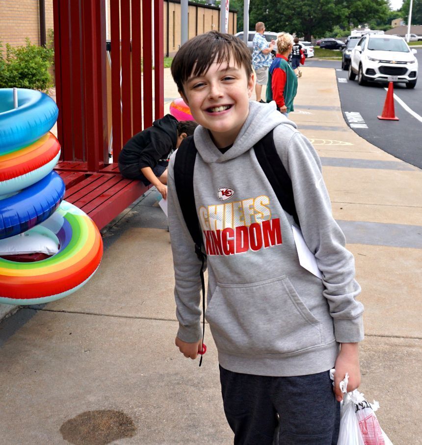 boy smiling at camera