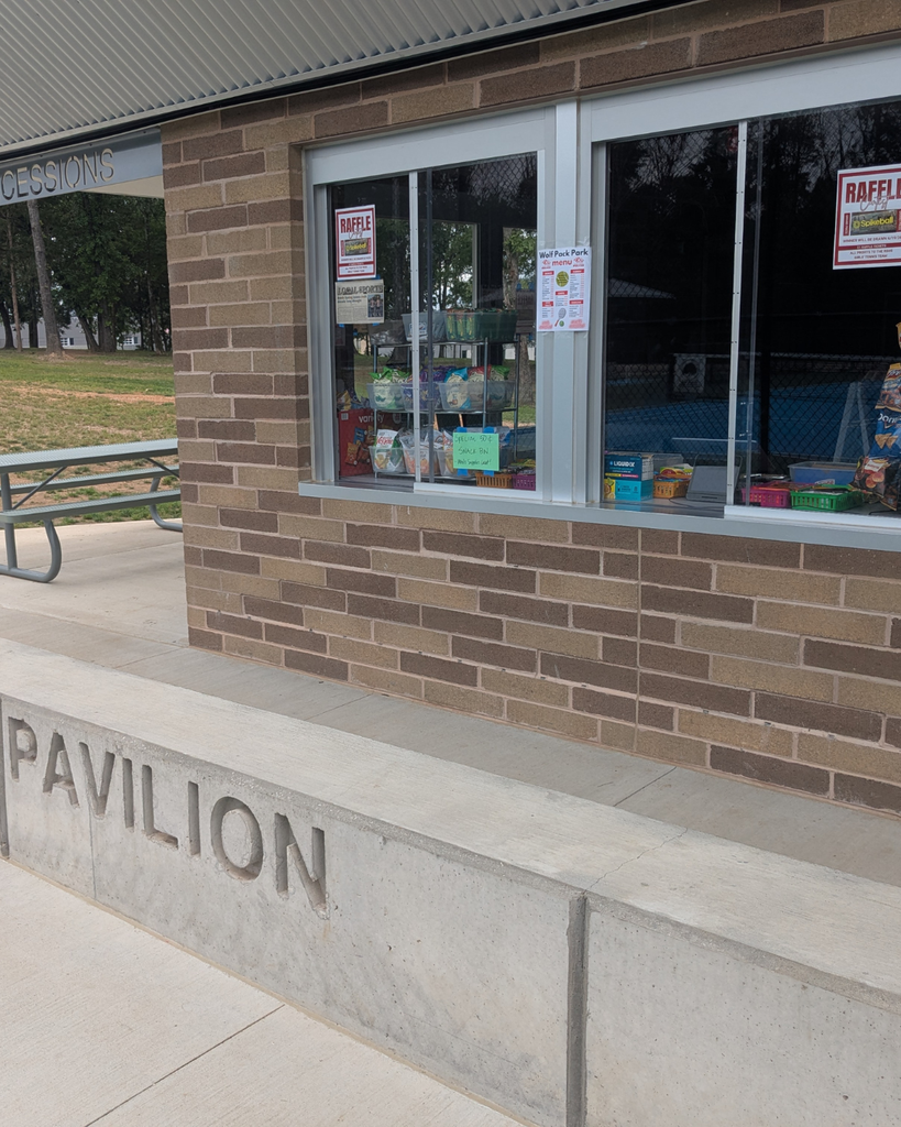concession stand at Wolf Pack Park