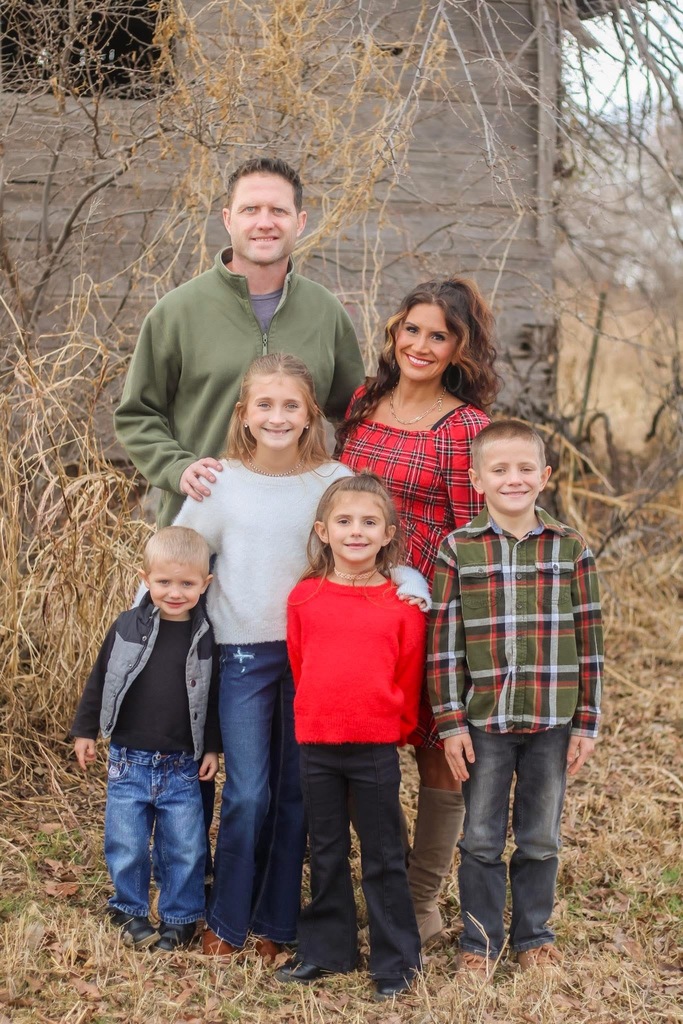Robbie Pitman and family