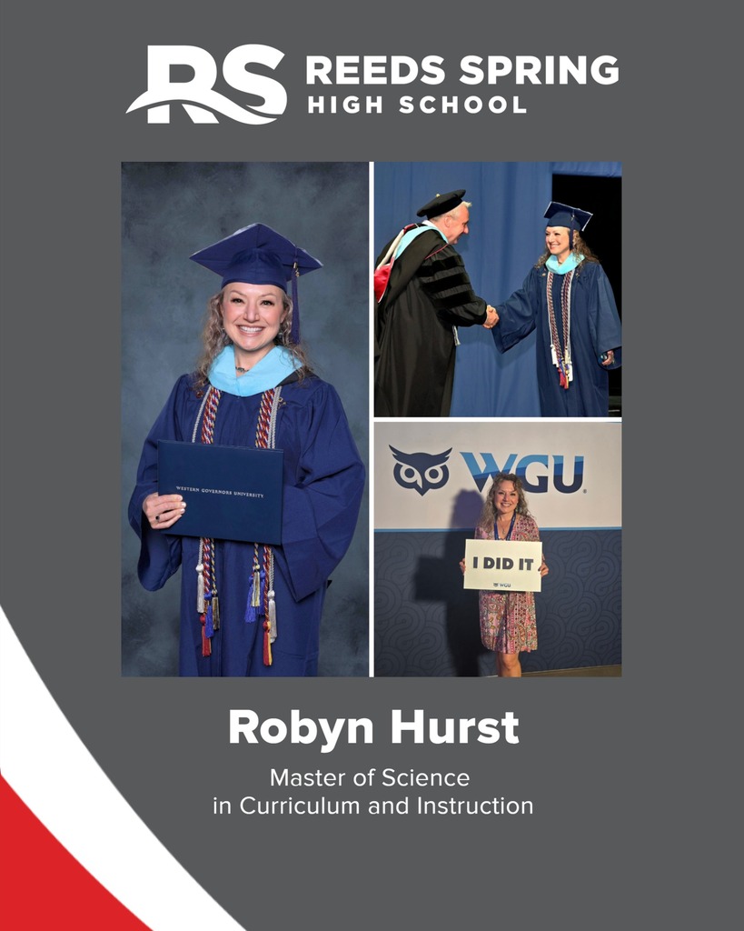 Robyn Hurst receiving diploma