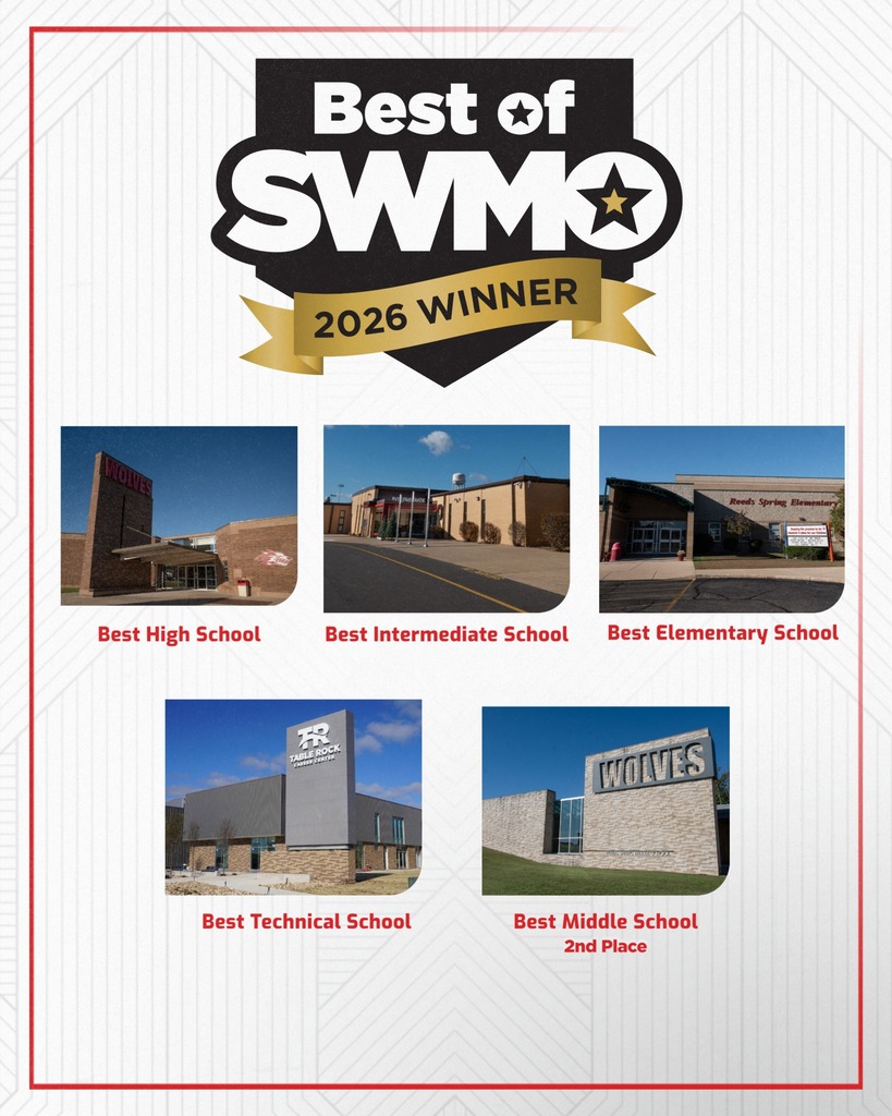 exterior photos of 5 school buildings