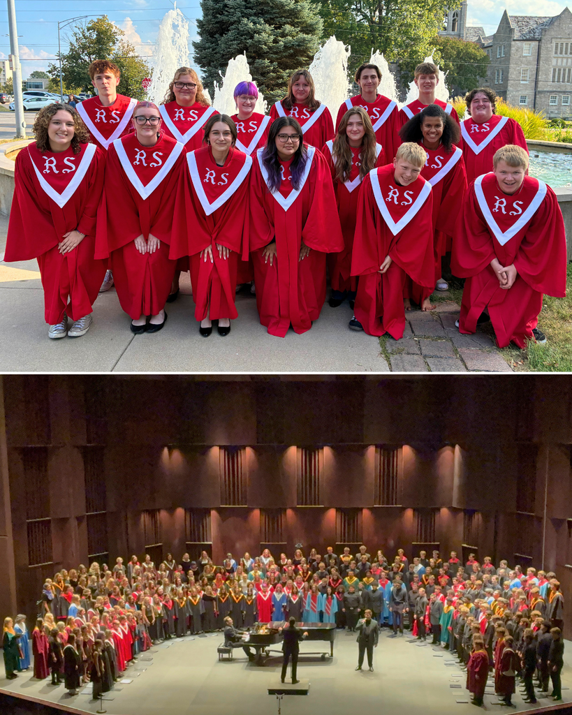 group photo of choir singers in robes.