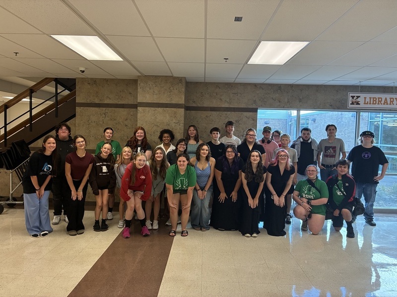 Group photo of choir