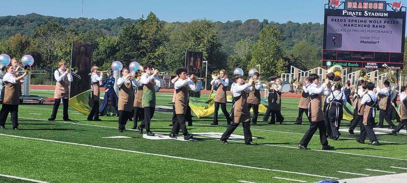 Band performing