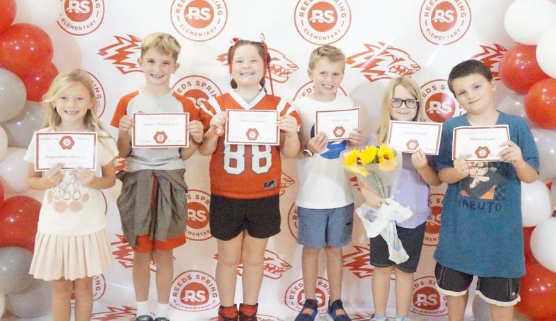 2nd grade learners of the month