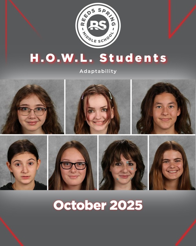 H.O.W.L. Students Recognized- September 2025