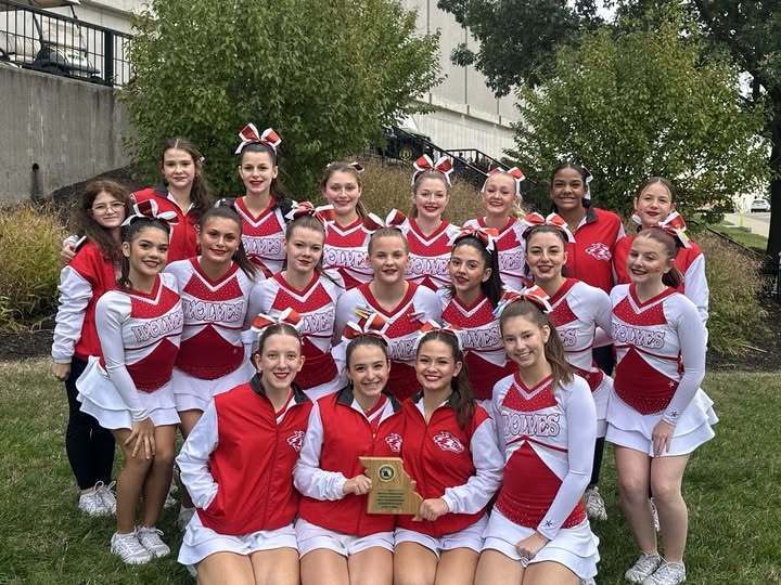 cheerleaders at state