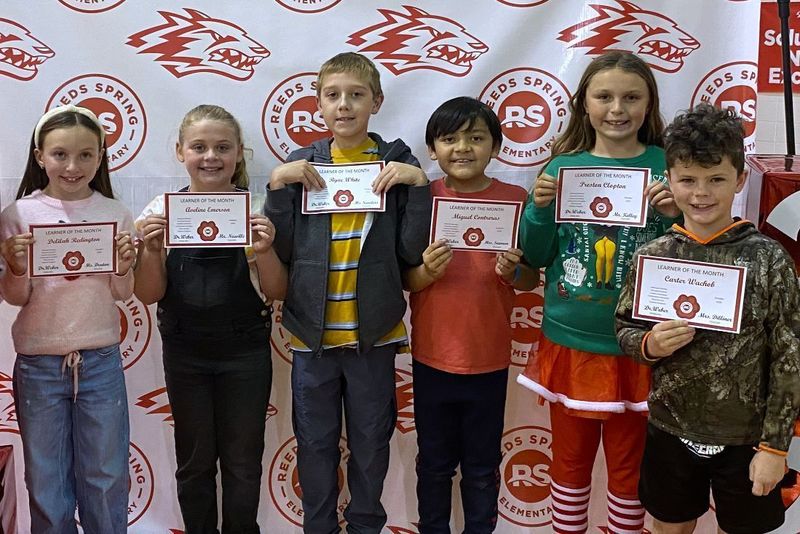 3rd grade learners of the month