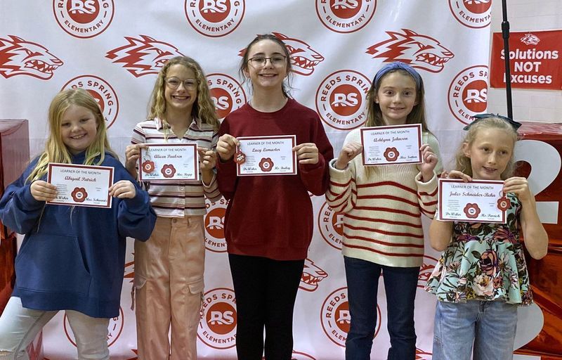 4th grade learners of the month