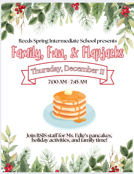 family and flapjacks flyer