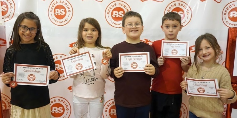 2nd grade learners of the month