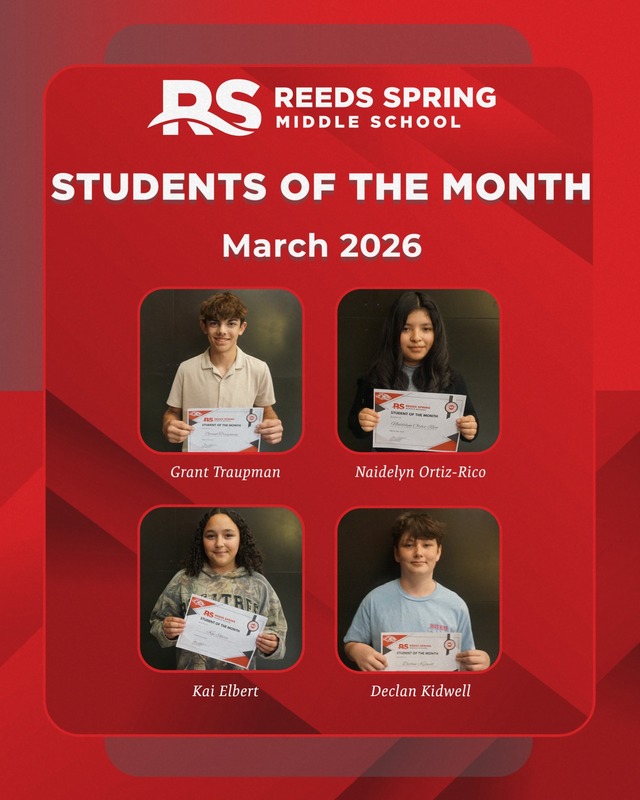 Grant Traupman, Naidelyn Ortiz-Rico, Kai Elbert, and Declan Kidwell