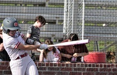 Chloe Clevenger swinging bat