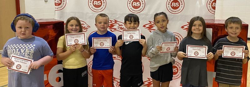  Zayden Robertson, Devyn Wildman, Lincoln LeValley, Harley Gentry, Natasia Robinson, Mavis Daily, Levi Inselman