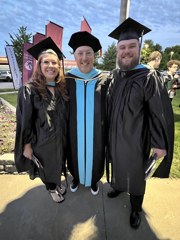 Megan Arnall, Travis Kite, and Shane Corporon