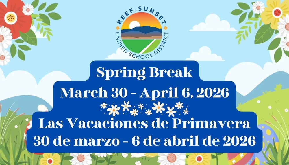 RSUSD Spring Break Banner 2026