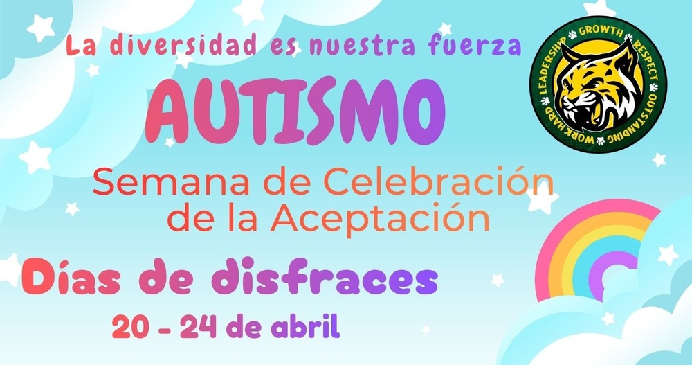 AES Autism Celebration Week banner