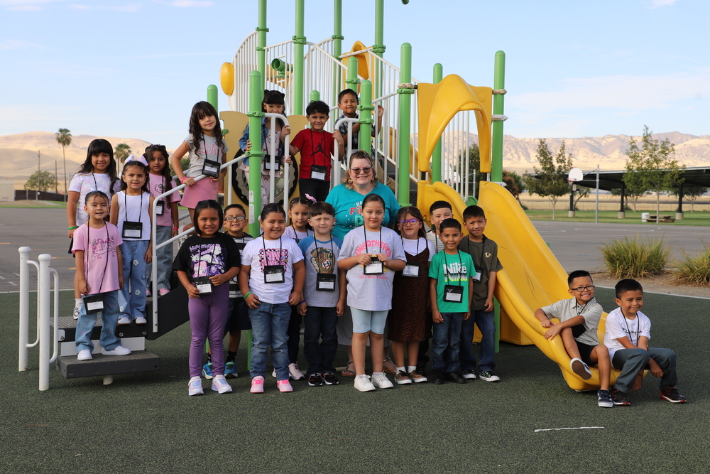 AES Students with teachers 