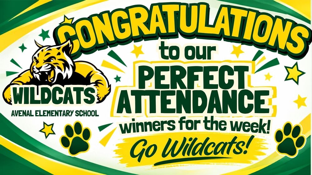 AES Perfect Attendance banner