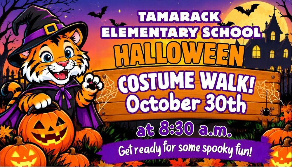 TES HALLOWEEN COSTUME WALK ANNOUNCMENT