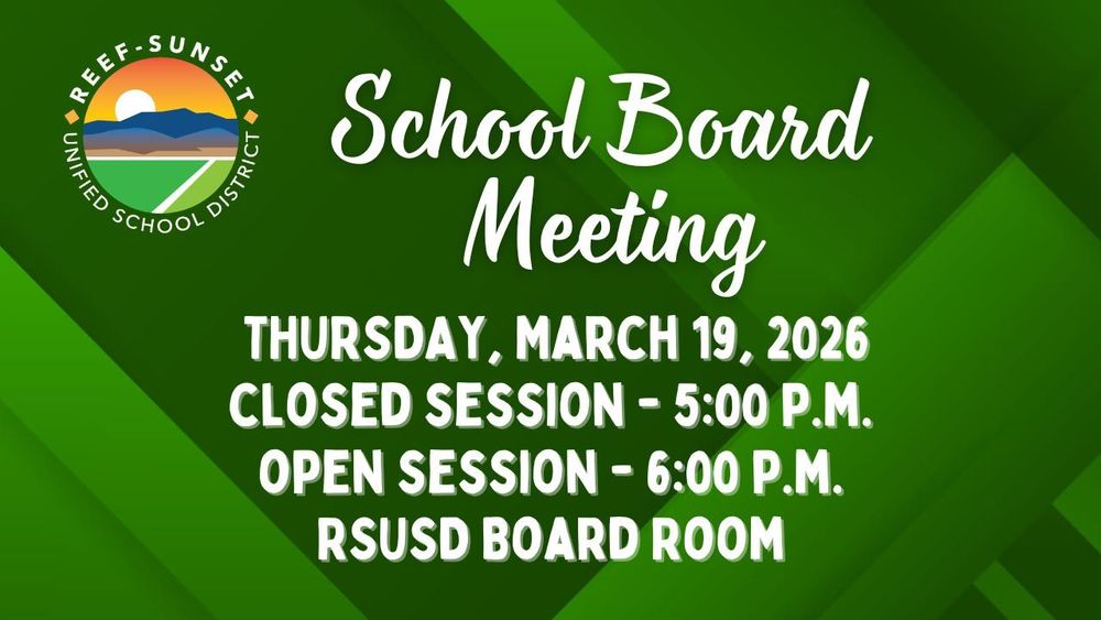school board meeting banner