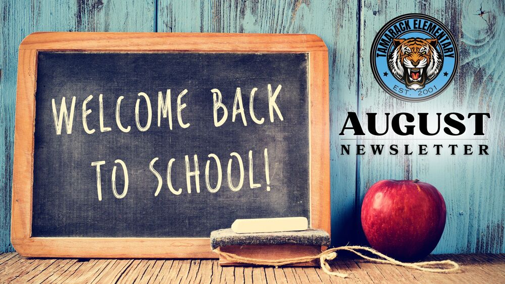 TES Welcome Back to School Newsletter Banner