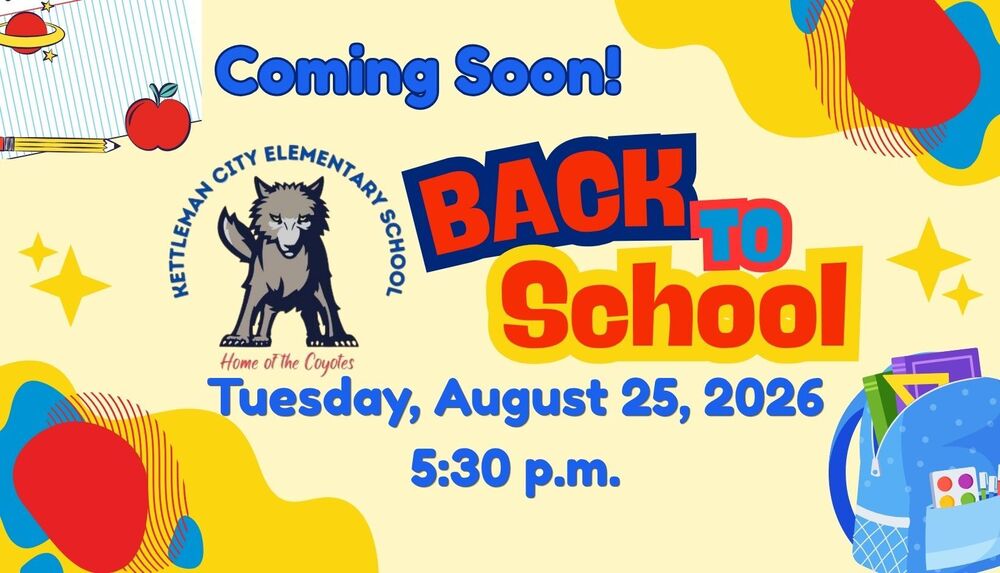 KCES Back to School Banner