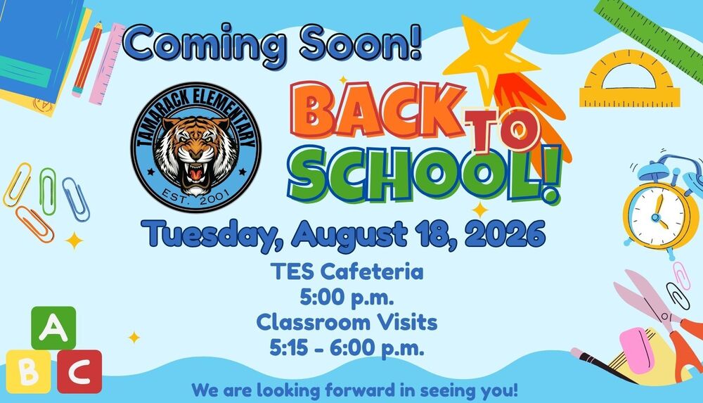TE S back to school flyer