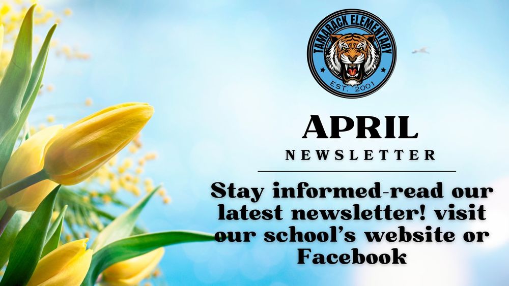 TES April newsletter banner