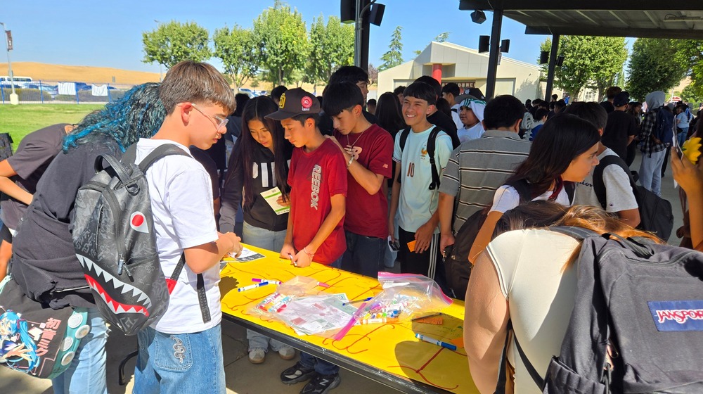 RSMS Students during Mental health Fair activities