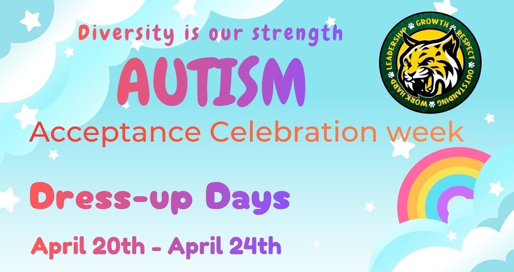AES Autism Celebration Week banner