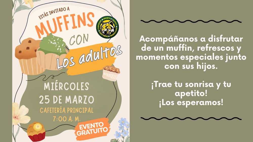 aes muffins with adults banner