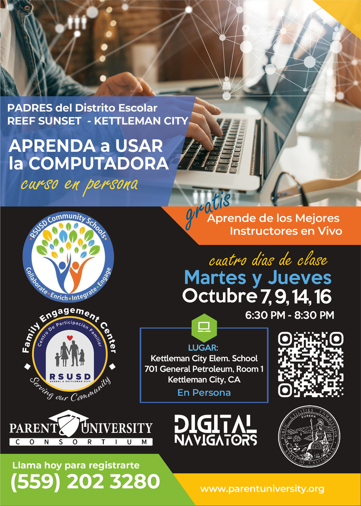 computer classes flyer