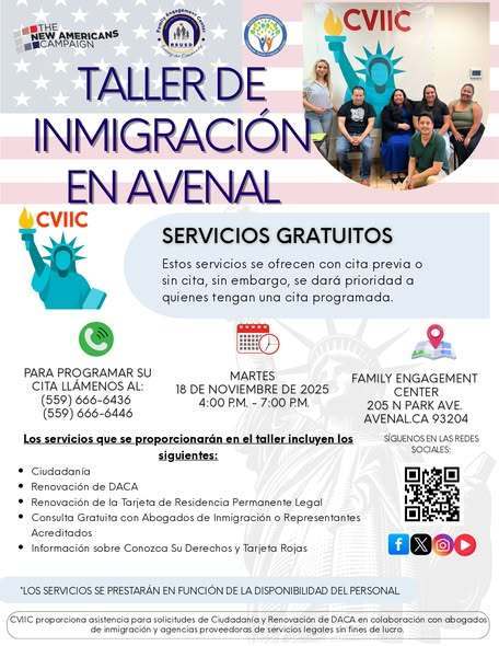 taller de immmigracion