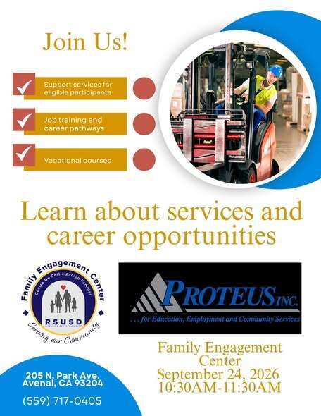 Proteus workshop informational flyer
