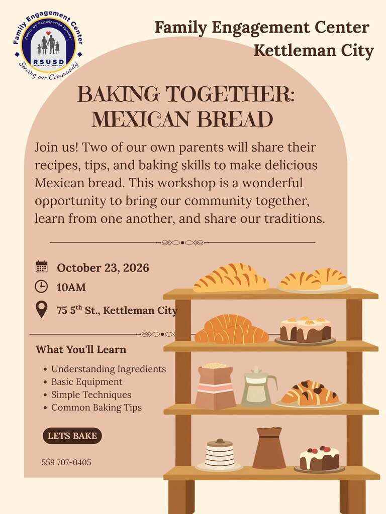 FEC KC Baking Together mexian break flyer