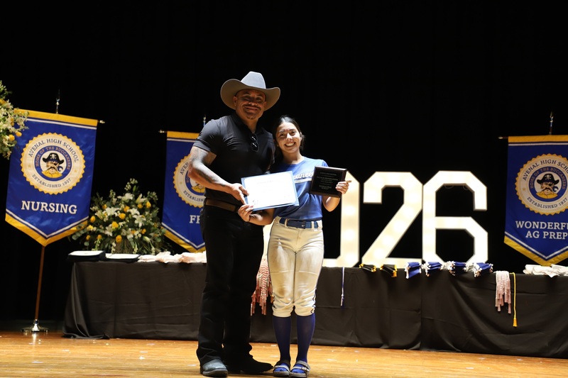 AHS Senior Recognition Ceremony students