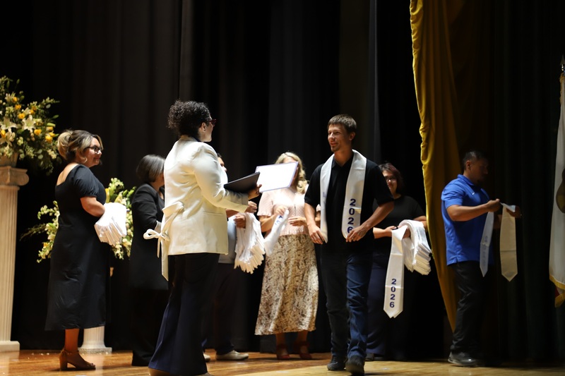 AHS Senior Recognition Ceremony students